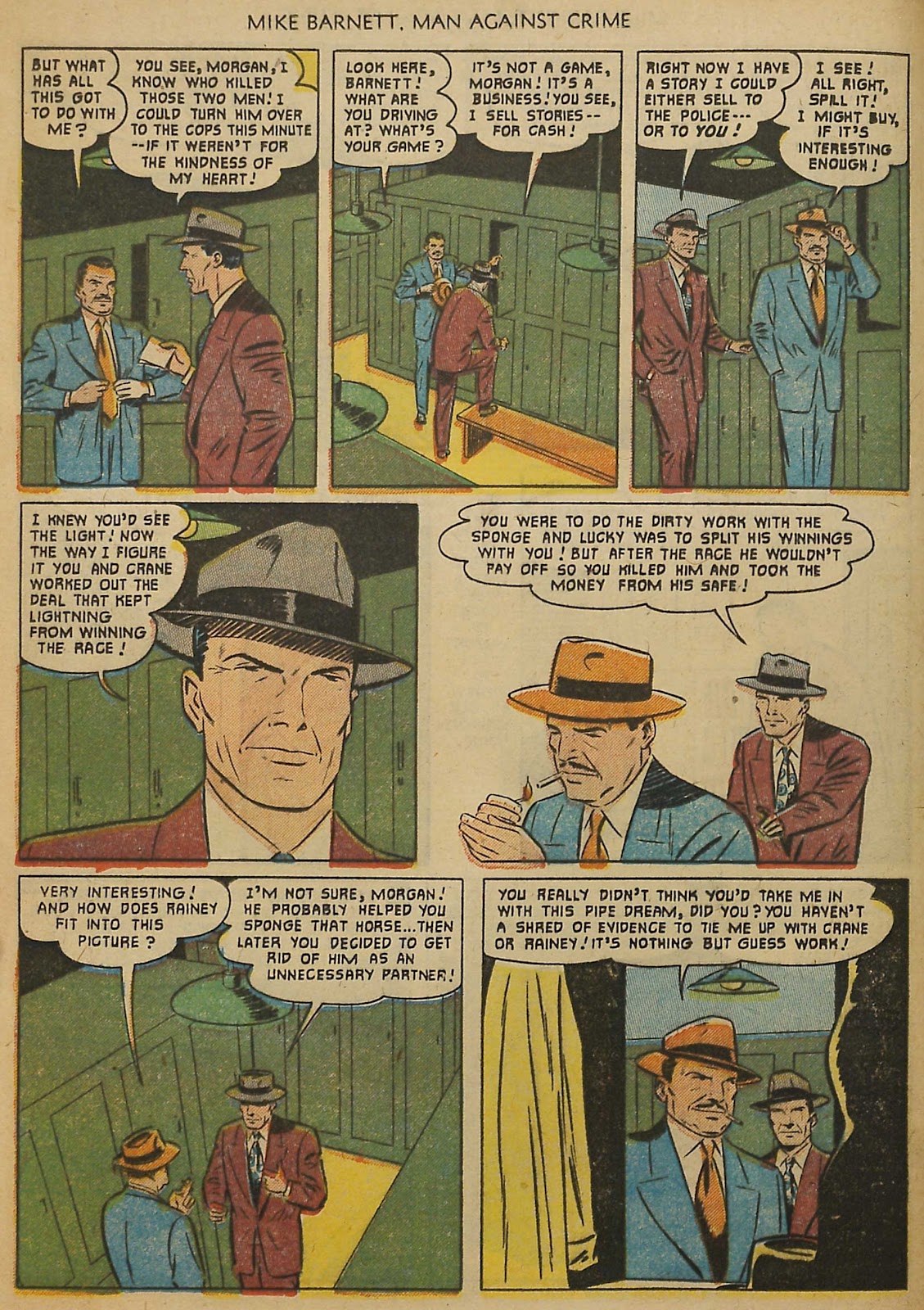 Mike Barnett, Man Against Crime issue 3 - Page 12