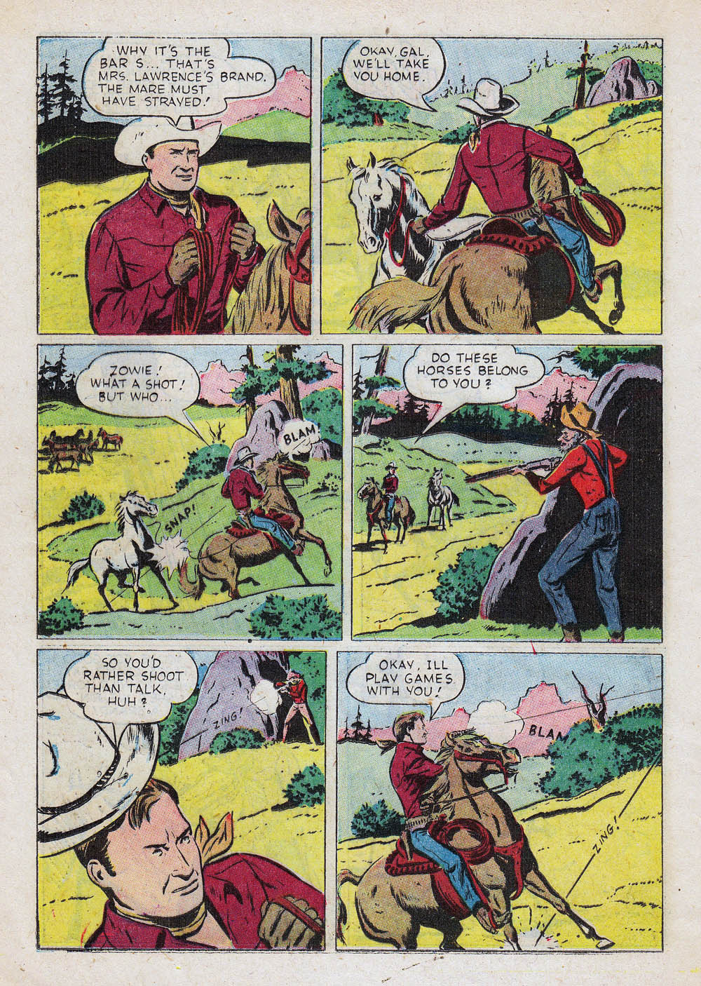 Gene Autry Comics (1946) issue 55 - Page 28