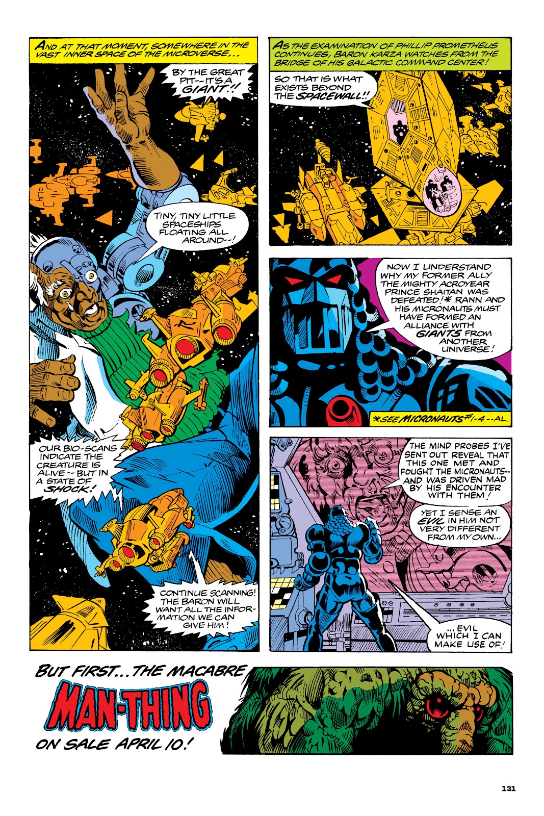 Micronauts: The Original Marvel Years Omnibus issue TPB (Part 1) - Page 123