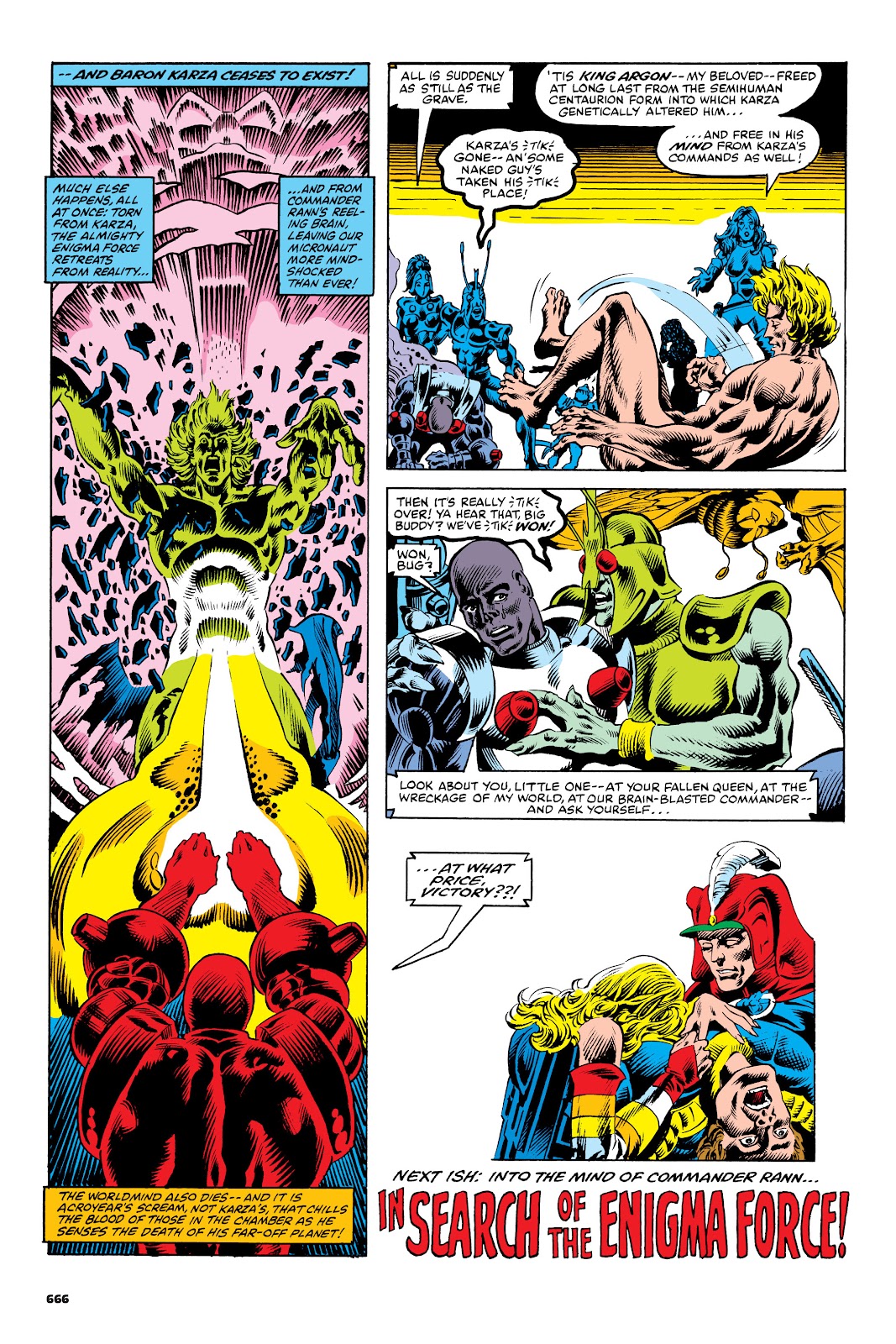 Micronauts: The Original Marvel Years Omnibus issue TPB (Part 3) - Page 174