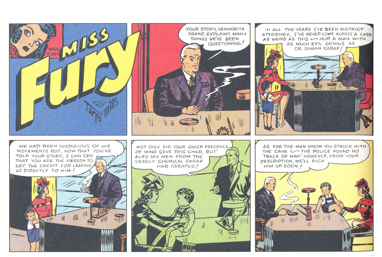 Miss Fury Sensational Sundays 1944-1949 issue TPB (Part 1) - Page 131
