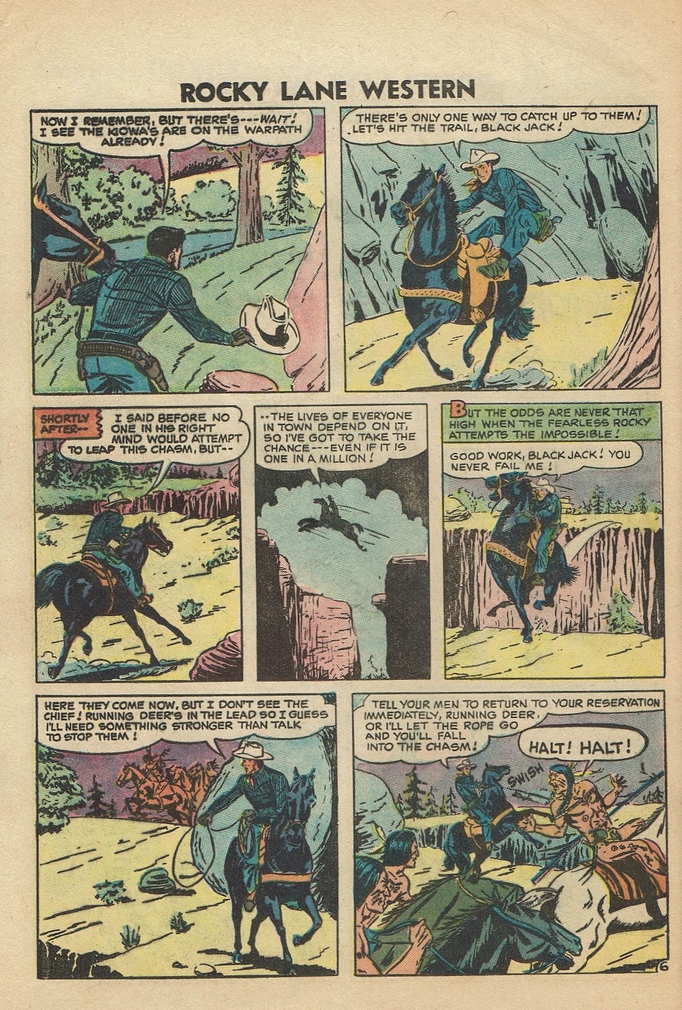 Rocky Lane Western (1954) issue 74 - Page 24
