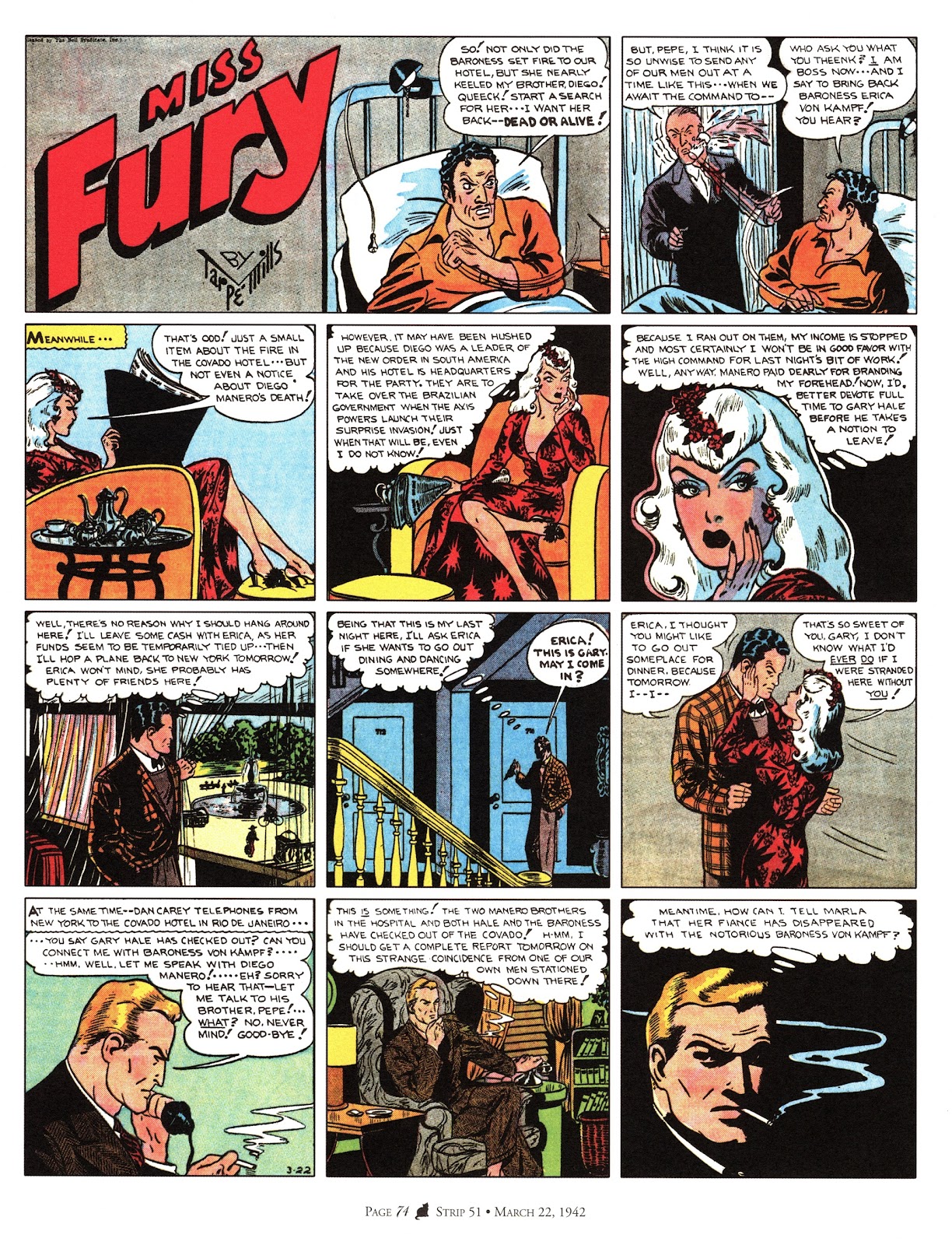 Miss Fury: Sensational Sundays 1941-1944 issue TPB - Page 82