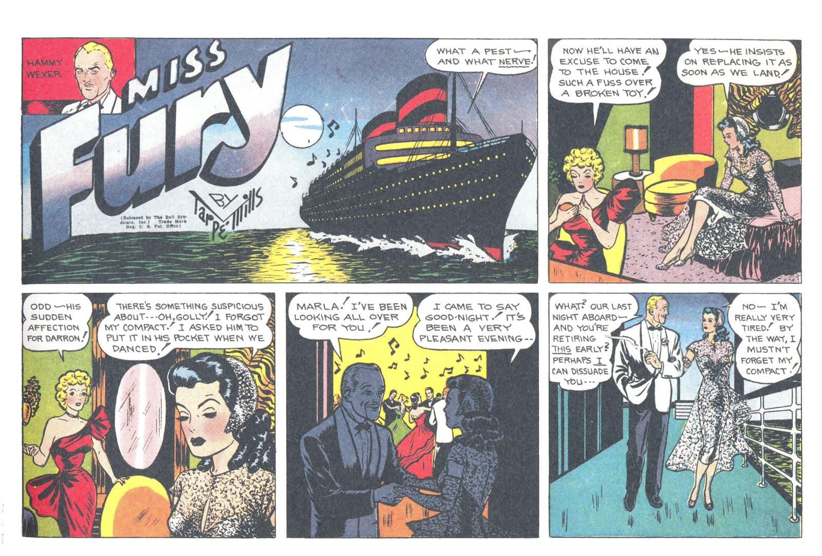 Miss Fury Sensational Sundays 1944-1949 issue TPB (Part 2) - Page 161