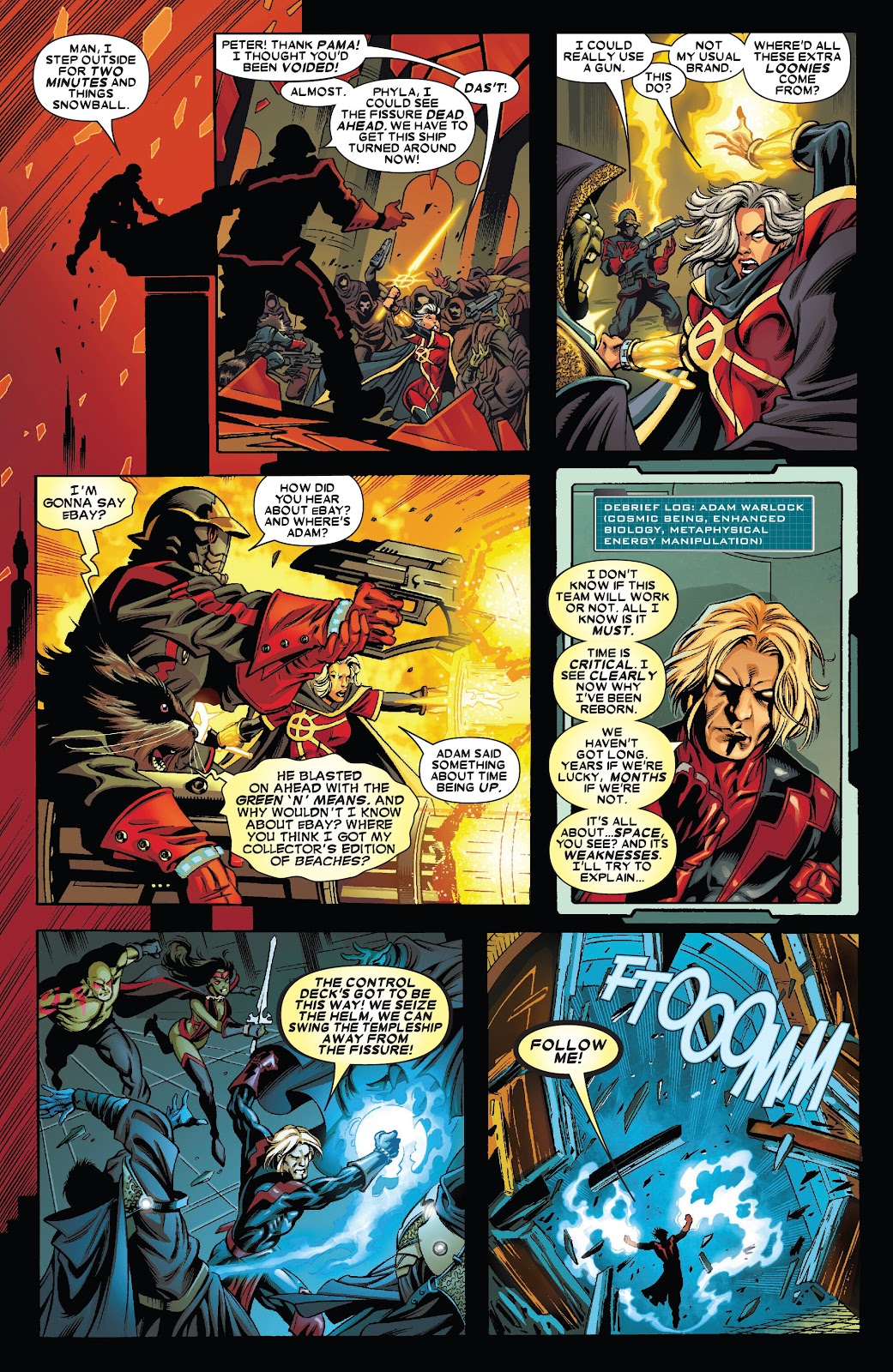 Guardians of the Galaxy Modern Era Epic Collection issue Somebodys Got To Do It (Part 1) - Page 105