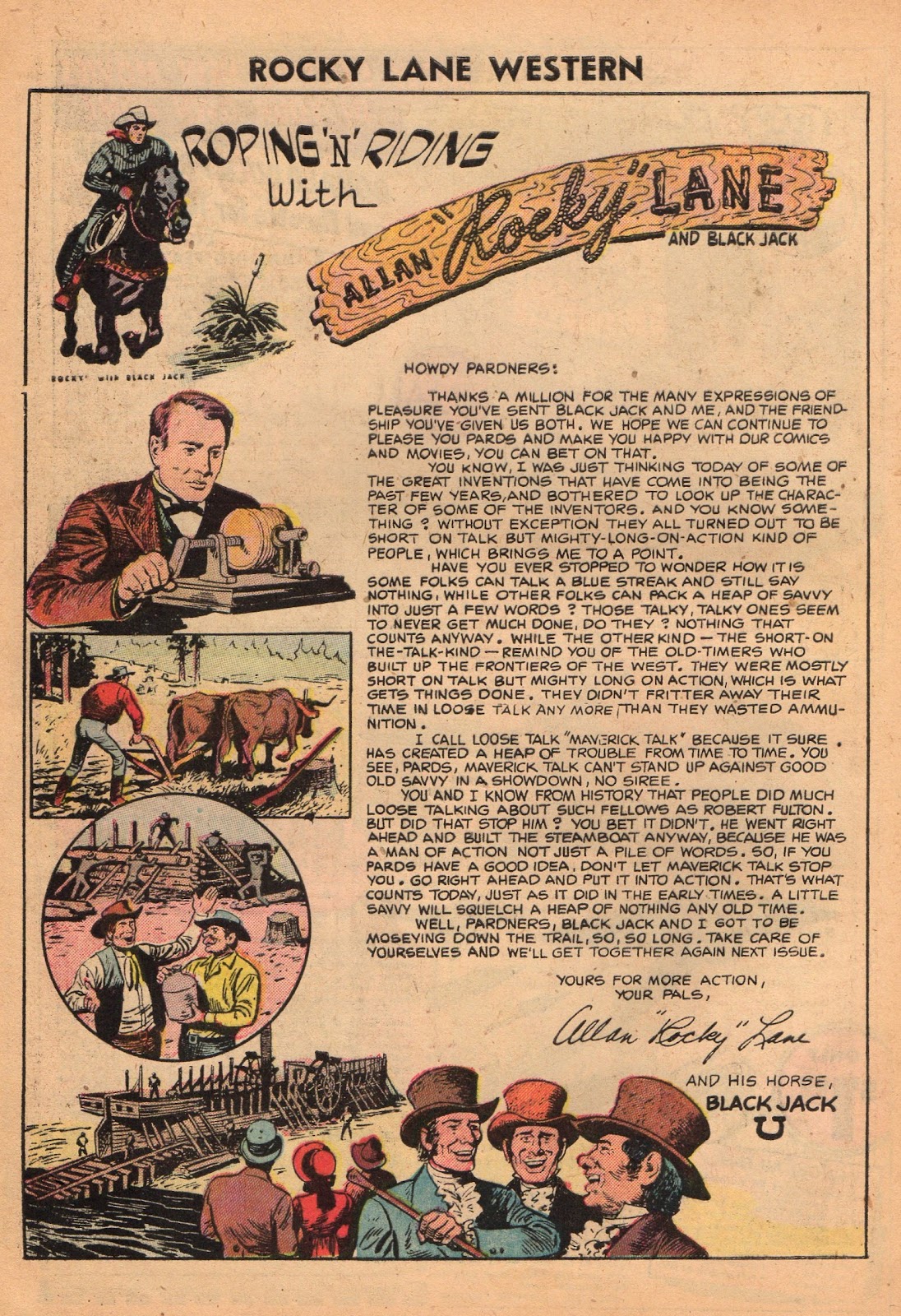 Rocky Lane Western (1954) issue 72 - Page 32