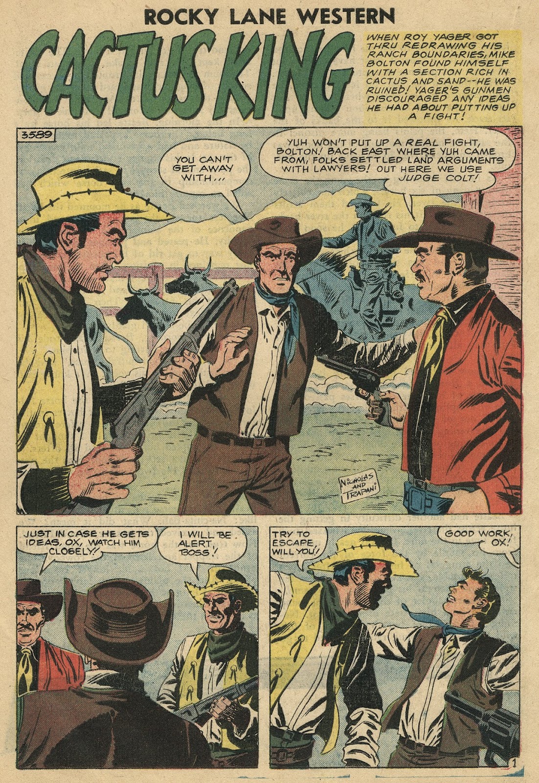Rocky Lane Western (1954) issue 82 - Page 18