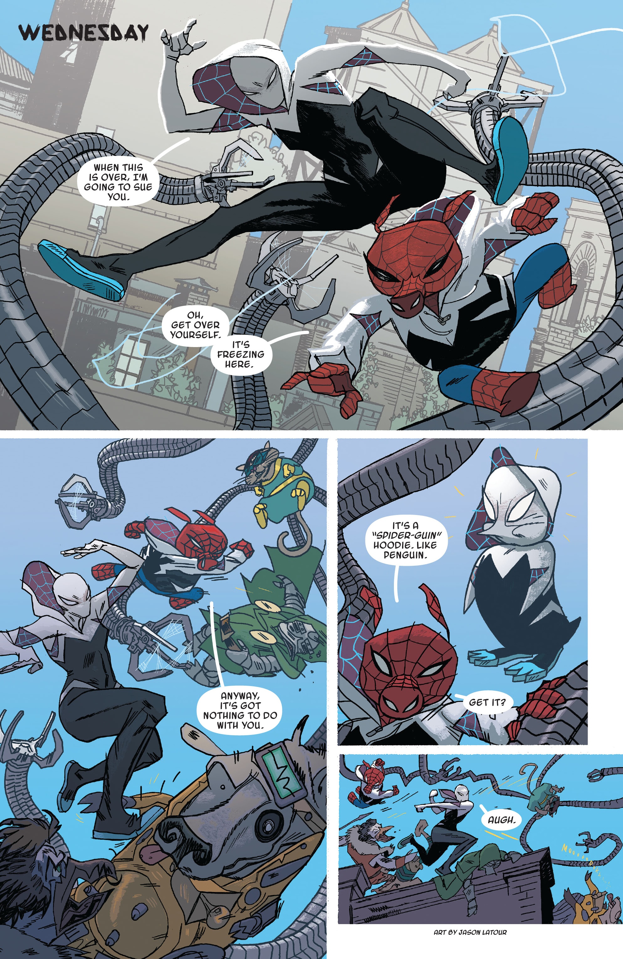 Spider-Gwen: Ghost-Spider - Edge of Spider-Verse (Modern Era Epic Collection) chapter 1 page 31