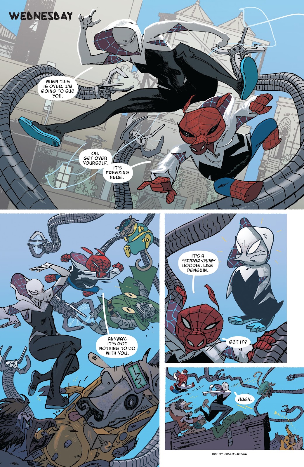 Spider-Gwen: Ghost-Spider Modern Era Epic Collection: Edge of Spider-Verse issue Weapon of Choice (Part 1) - Page 31