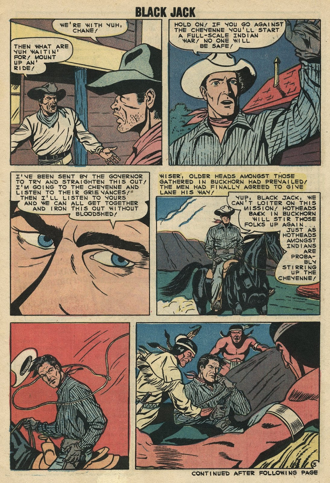 Rocky Lane's Black Jack issue 28 - Page 5