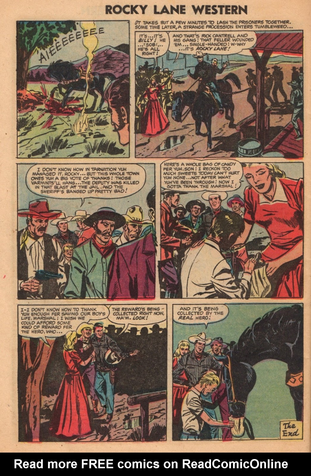 Rocky Lane Western (1954) issue 59 - Page 32