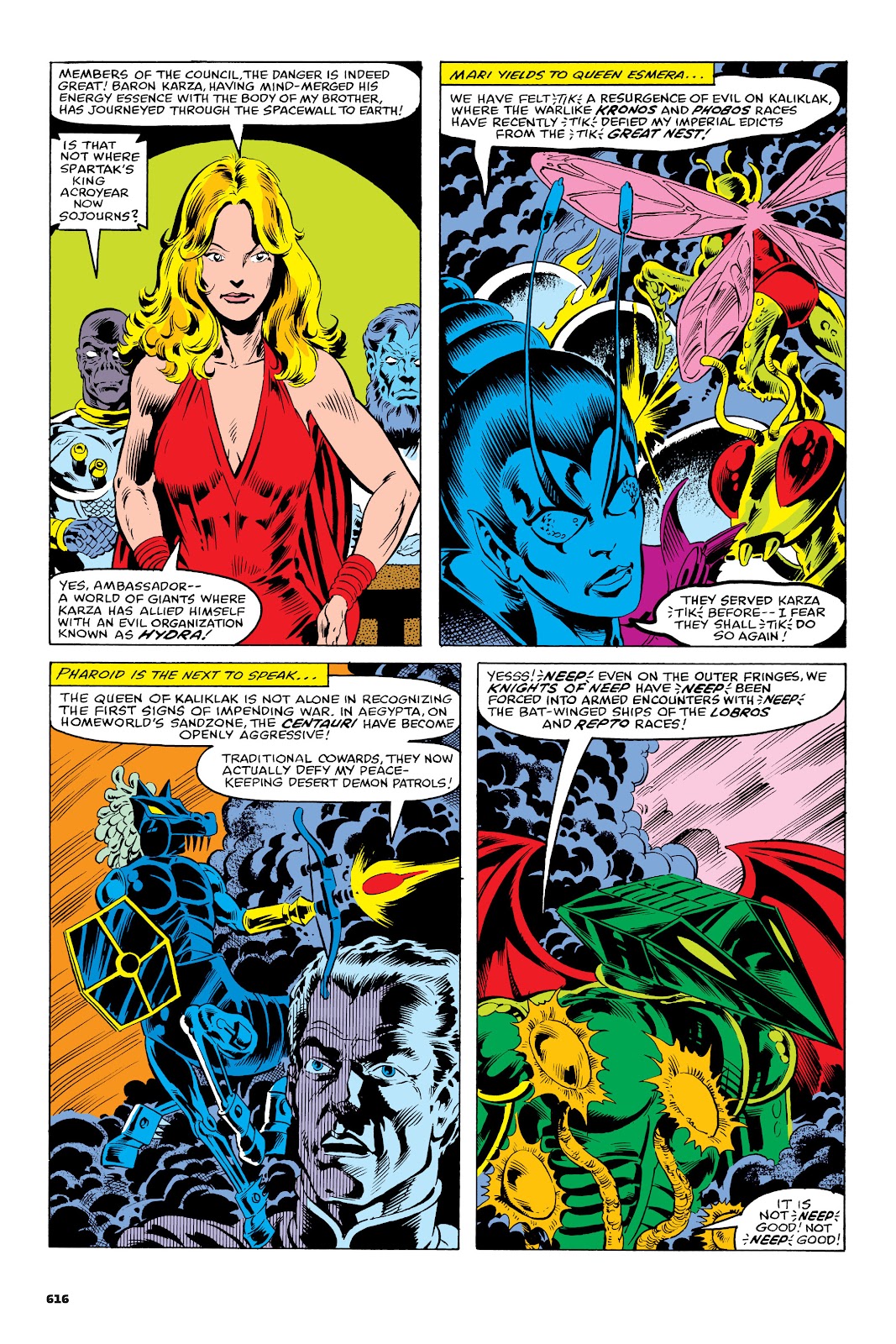 Micronauts: The Original Marvel Years Omnibus issue TPB (Part 3) - Page 125