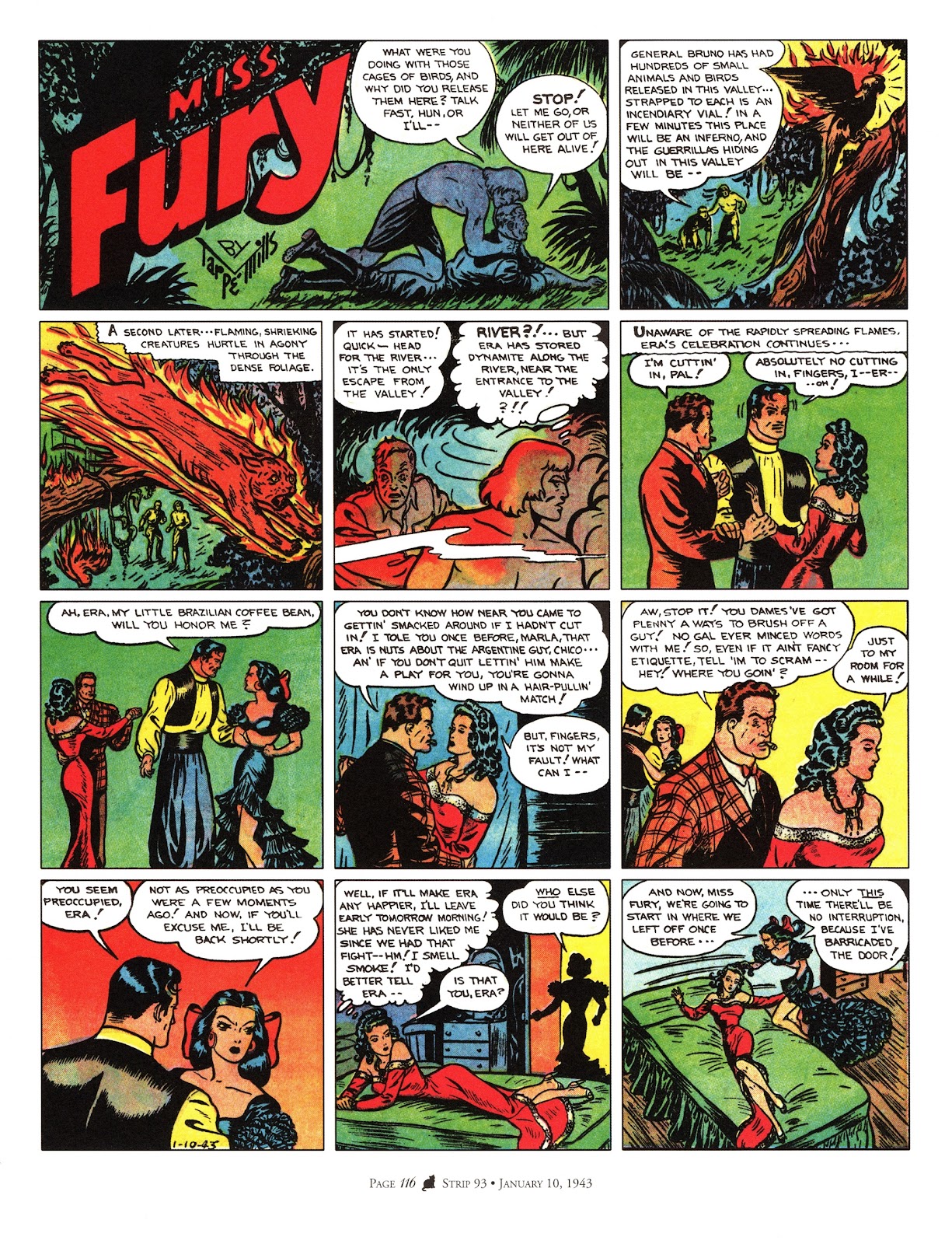 Miss Fury: Sensational Sundays 1941-1944 issue TPB - Page 124