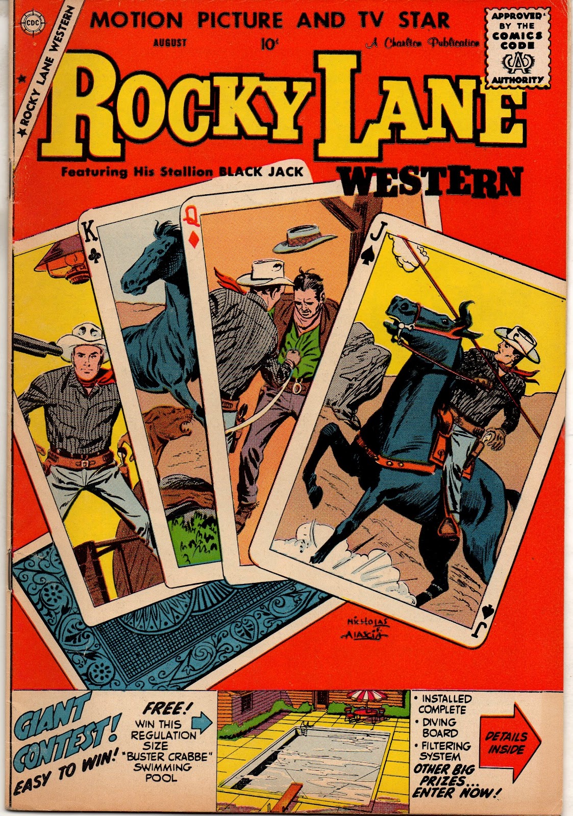 Rocky Lane Western (1954) issue 86 - Page 1