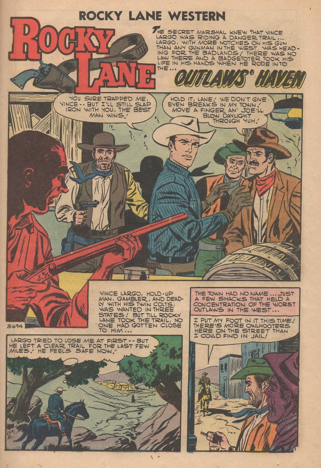 Rocky Lane Western (1954) issue 77 - Page 21