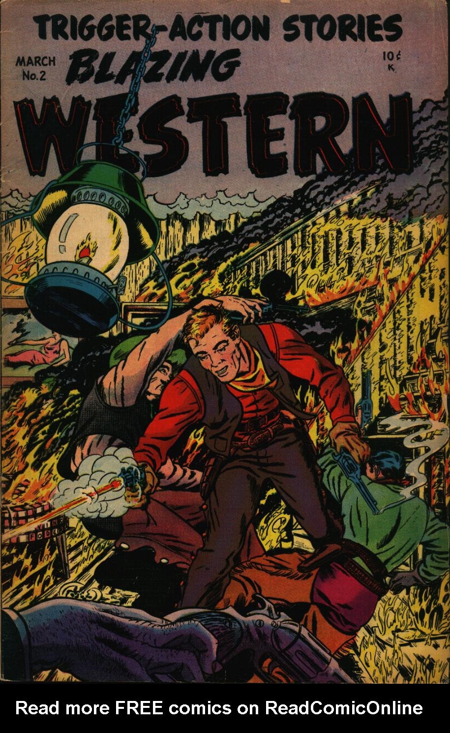 Blazing Western (1954) issue 2 - Page 1