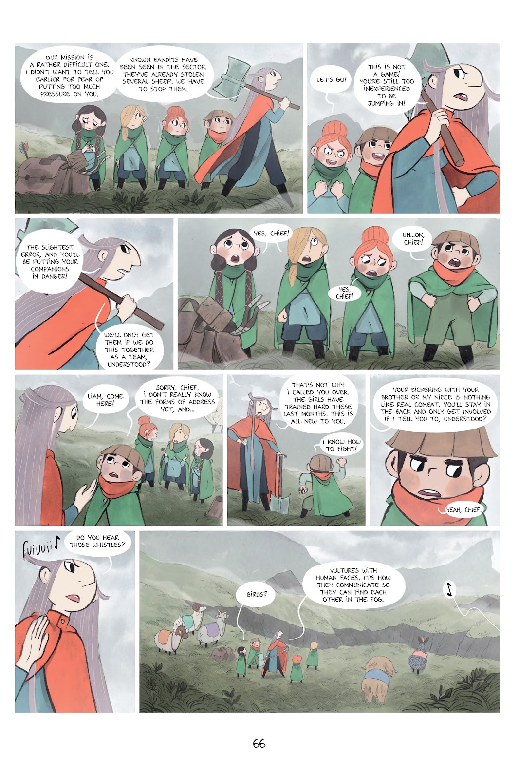Shepherdess Warriors issue TPB - Page 67