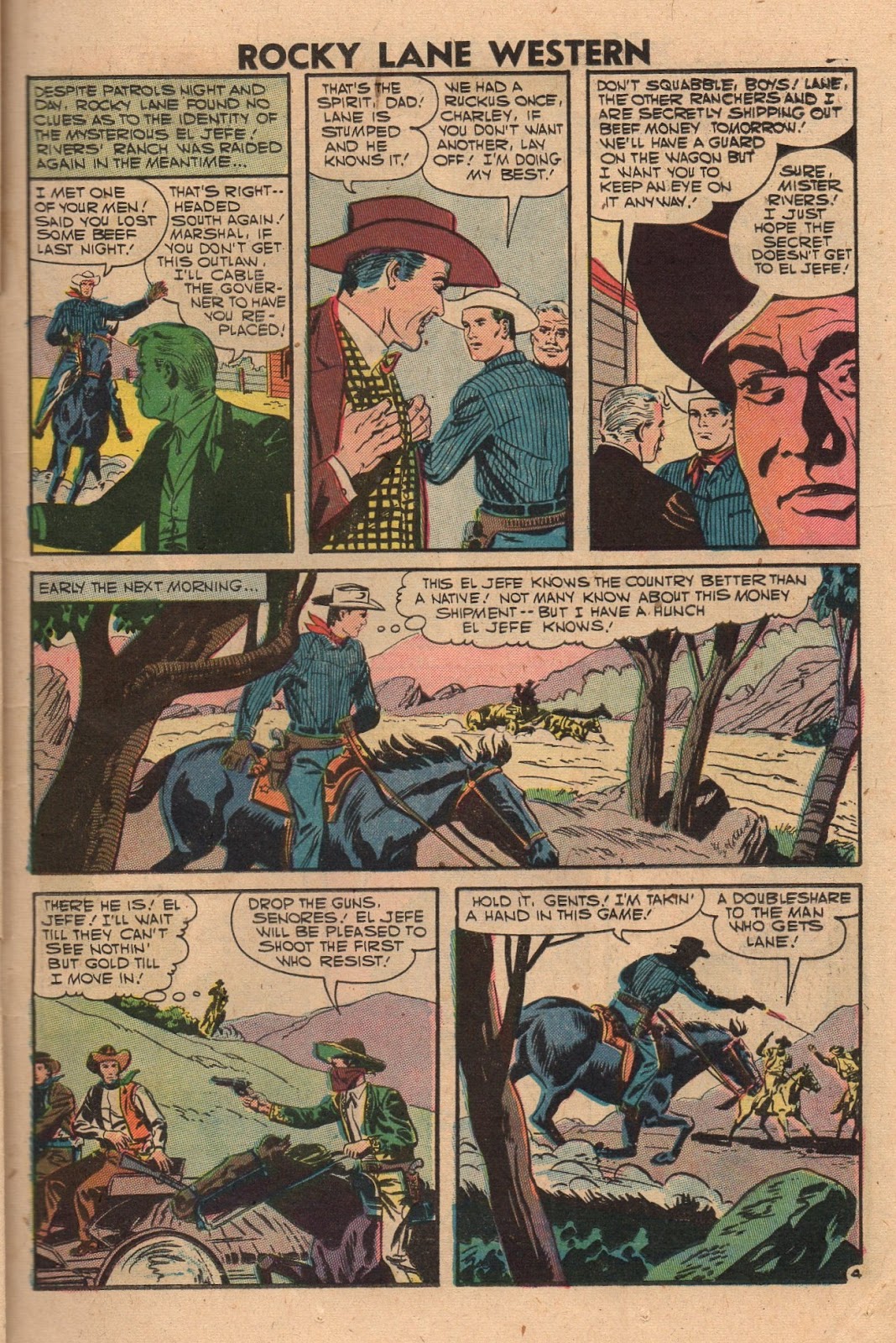 Rocky Lane Western (1954) issue 76 - Page 23