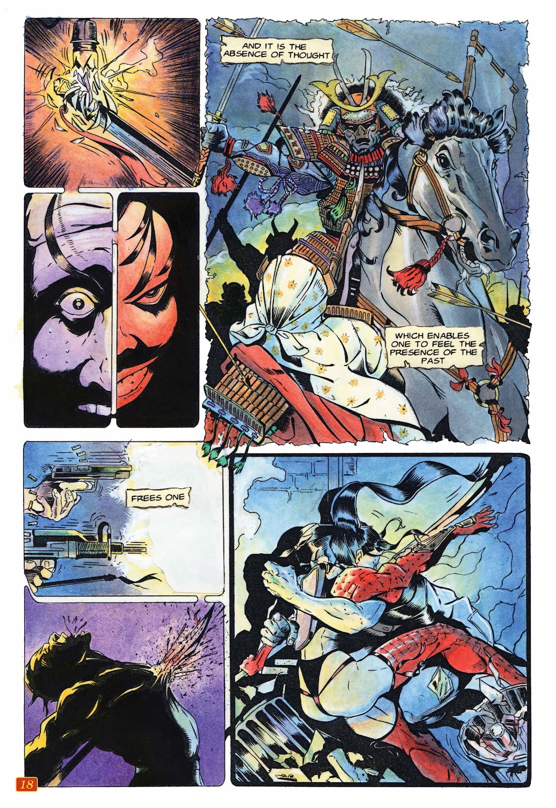 Shi: The Way of the Warrior – Original Art Edition issue TPB - Page 21