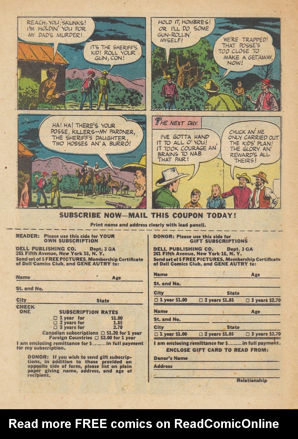 Gene Autry Comics (1946) issue 49 - Page 50