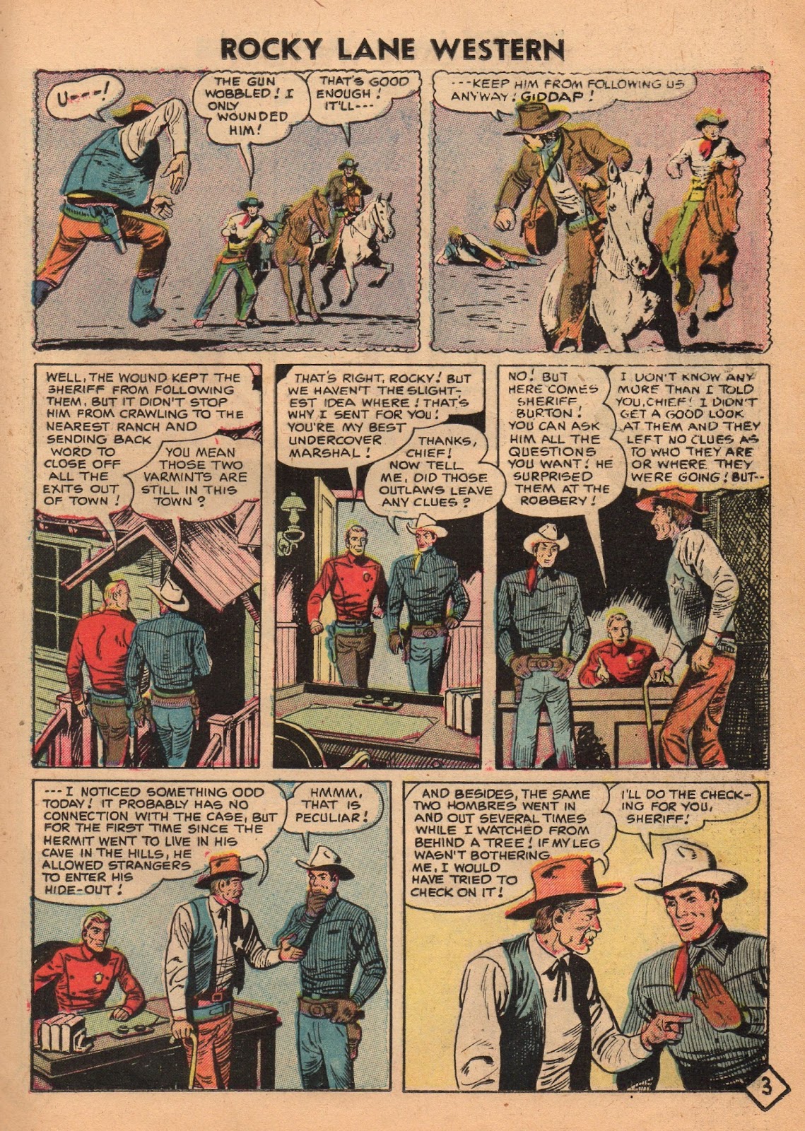 Rocky Lane Western (1954) issue 72 - Page 25