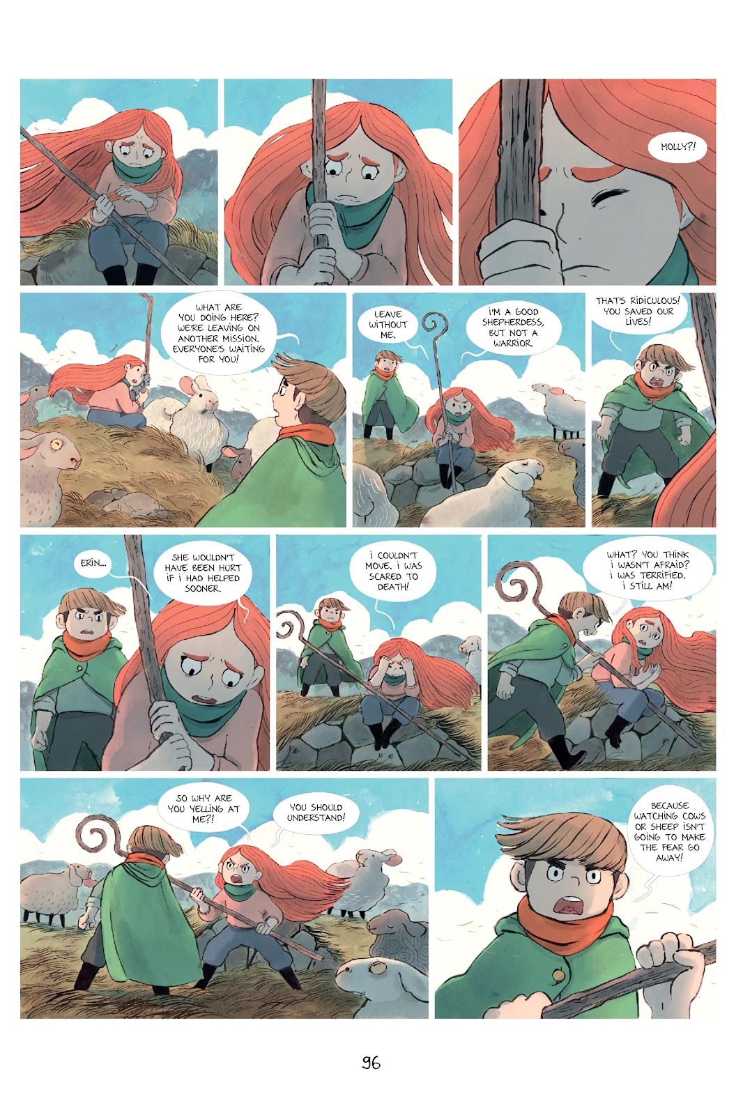 Shepherdess Warriors issue TPB - Page 97