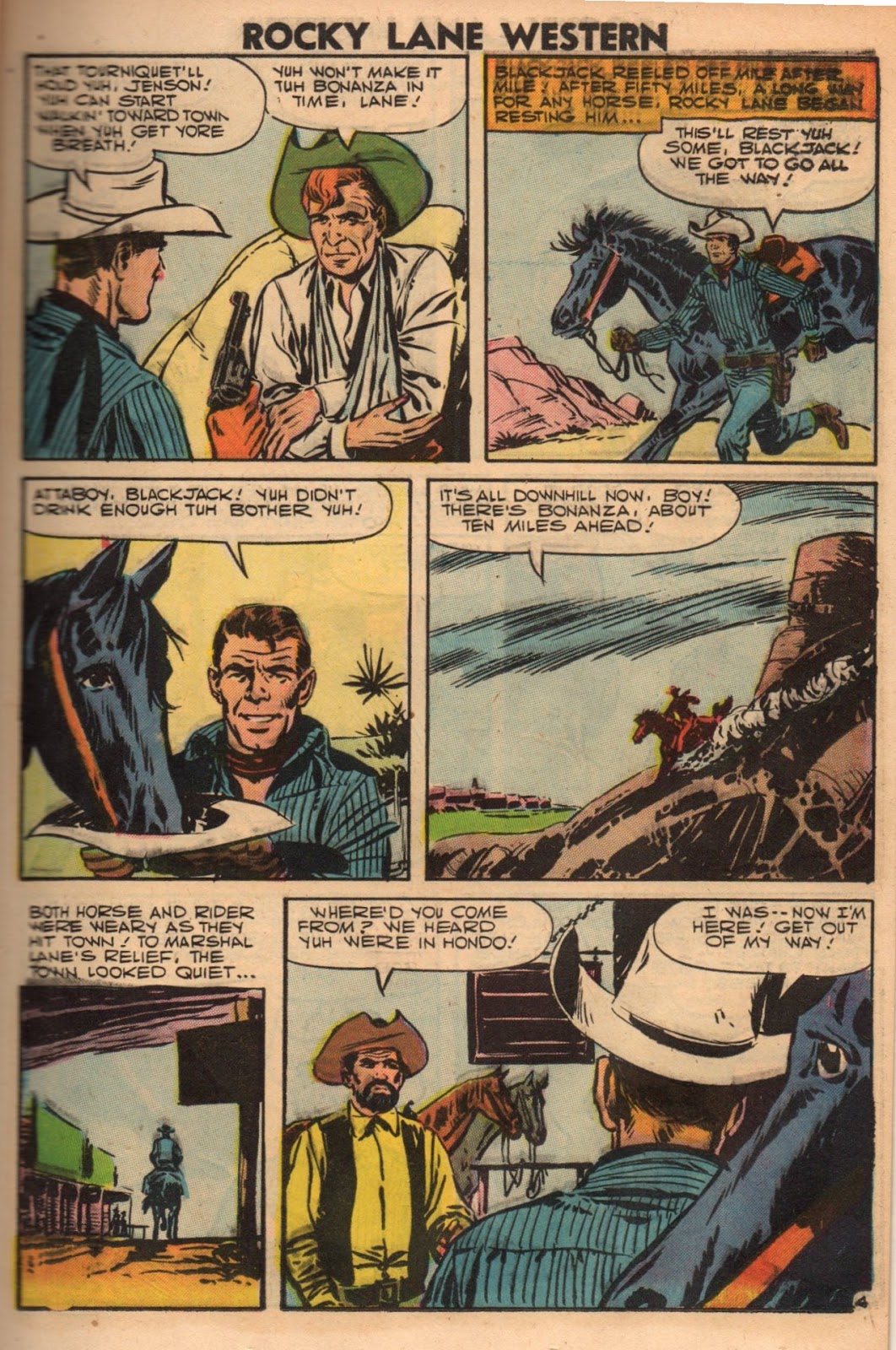 Rocky Lane Western (1954) issue 79 - Page 25
