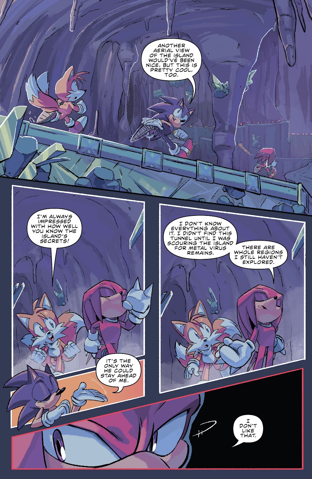 Sonic the Hedgehog: Knuckles' Greatest Hits issue TPB - Page 74