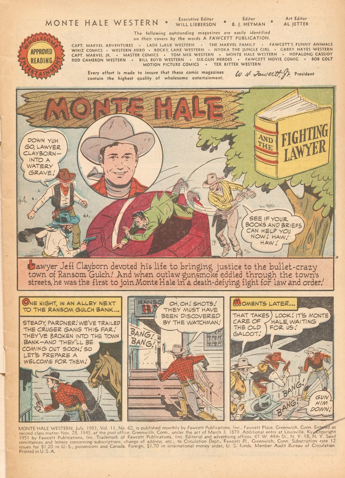 Monte Hale Western issue 62 - Page 3