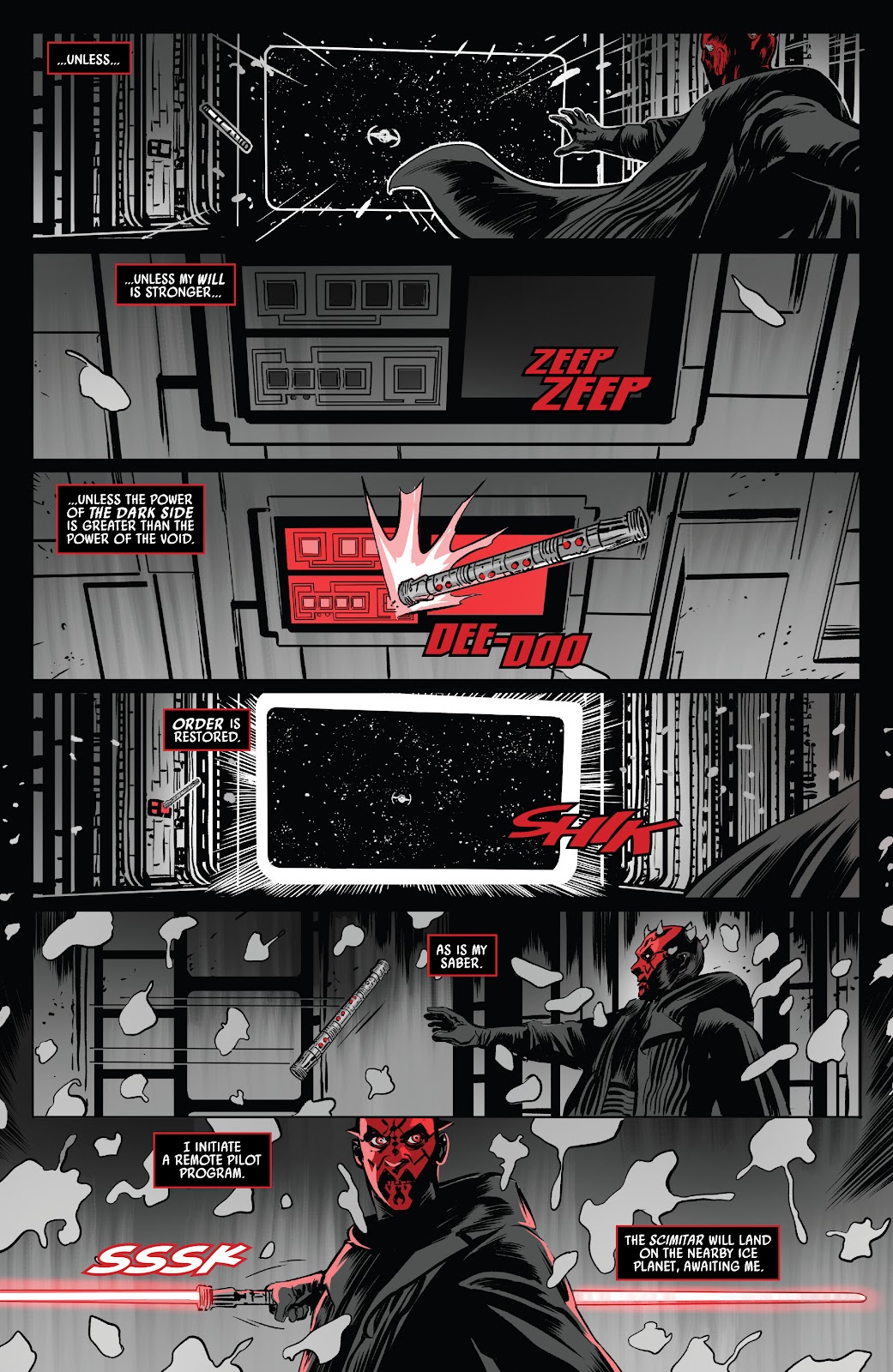 Star Wars: Darth Maul - Black, White & Red issue 1 - Page 11