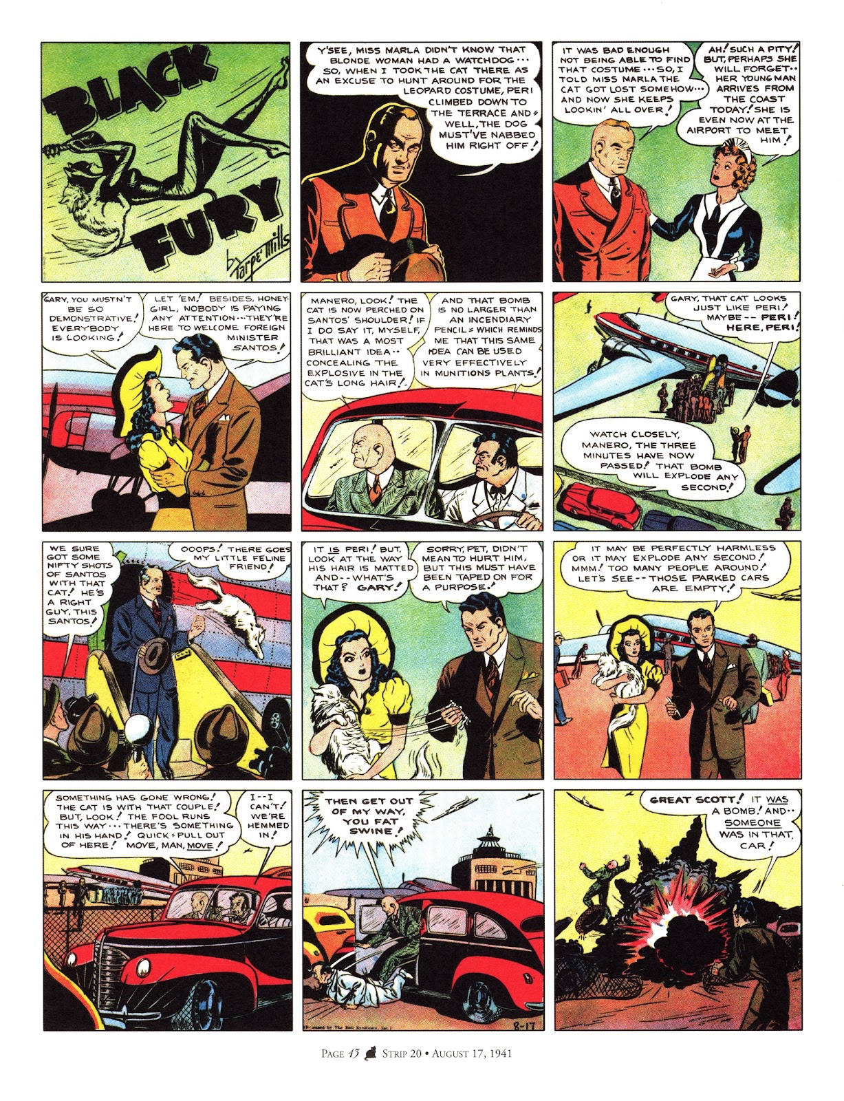 Miss Fury: Sensational Sundays 1941-1944 issue TPB - Page 51