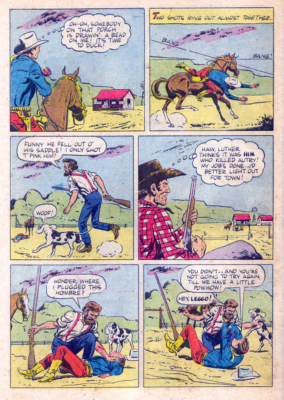 Gene Autry Comics (1946) issue 73 - Page 38