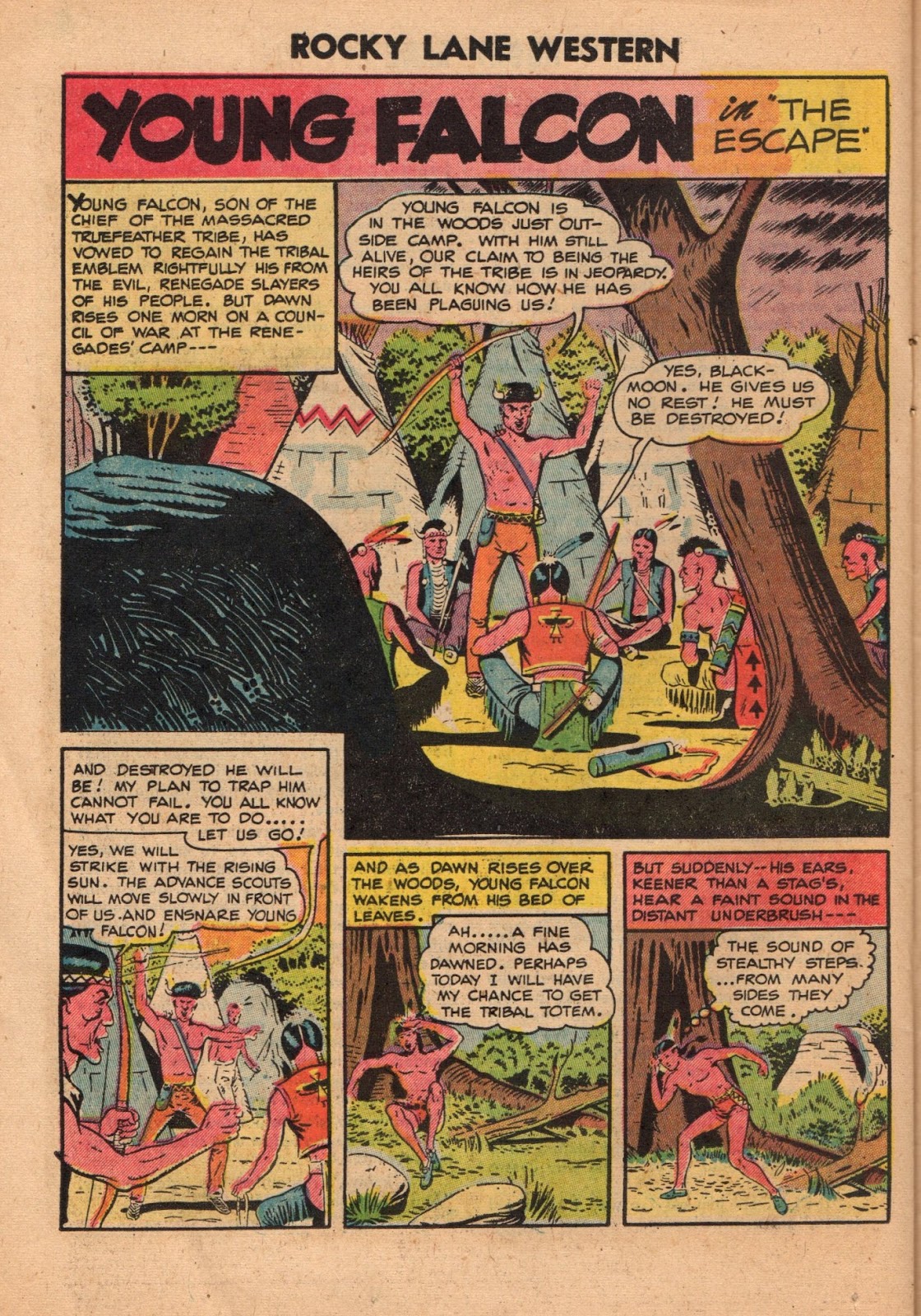 Rocky Lane Western (1954) issue 59 - Page 22