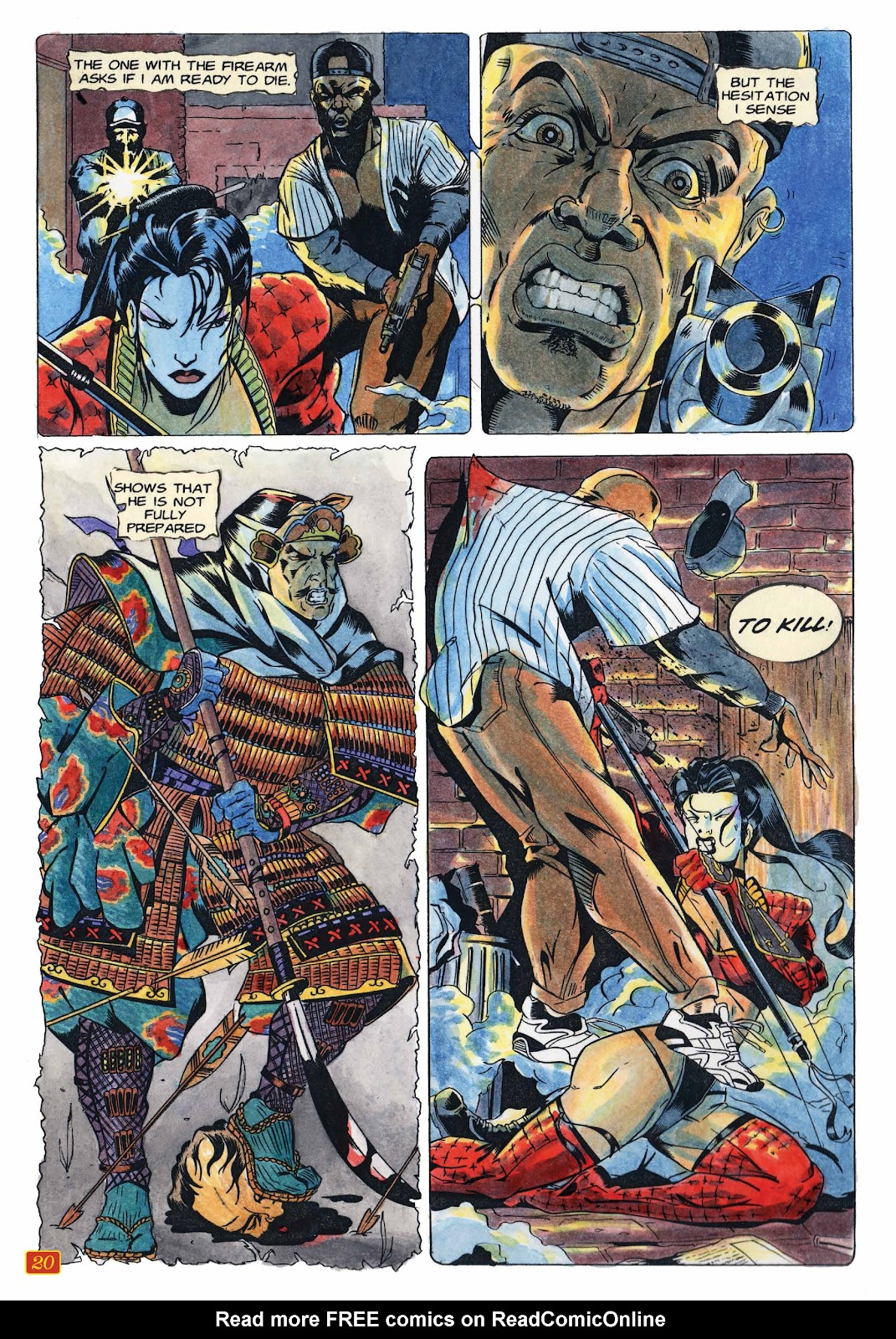 Shi: The Way of the Warrior – Original Art Edition issue TPB - Page 23