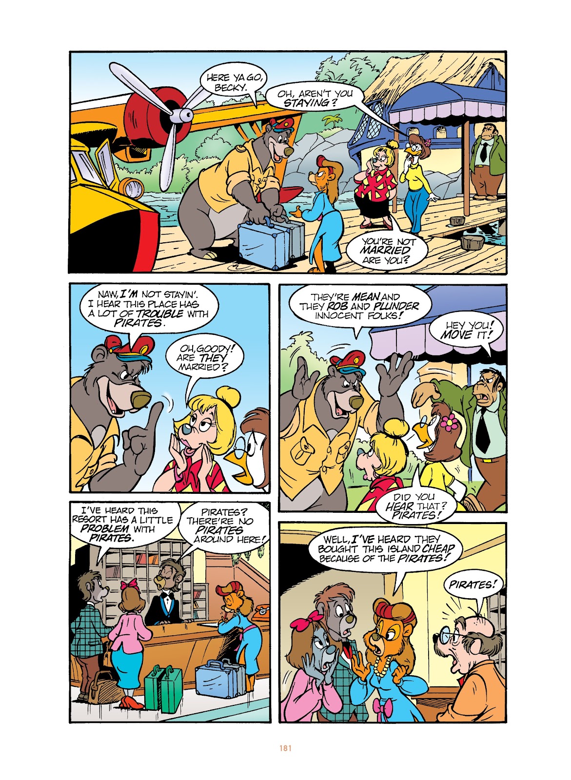 The Disney Afternoon Adventures Vol. 2 – TaleSpin – Flight of the Sky-Raker issue TPB 4 - Page 185