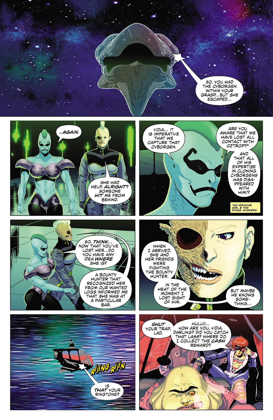 Machine Girl & the Space Hell Engels issue 3 - Page 6