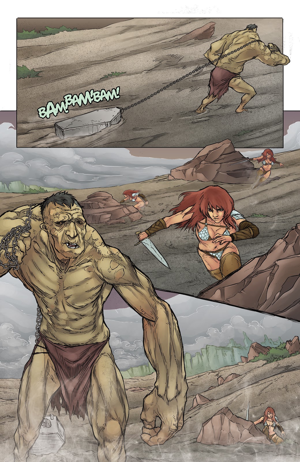 Red Sonja: Empire of the Damned issue 2 - Page 9