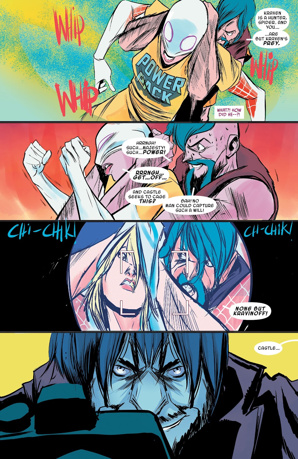 Spider-Gwen: Ghost-Spider Modern Era Epic Collection: Edge of Spider-Verse issue Weapon of Choice (Part 1) - Page 106