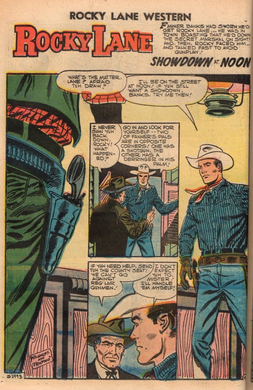 Rocky Lane Western (1954) issue 79 - Page 8