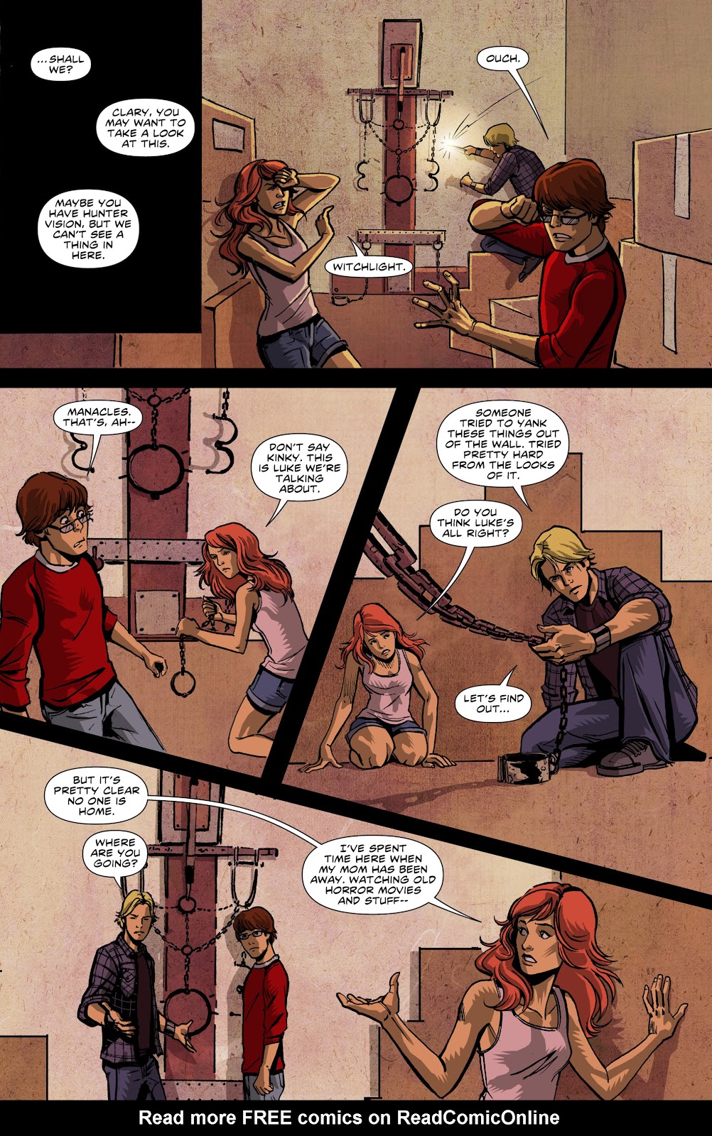 The Mortal Instruments: City of Bones (Existed) issue 3 - Page 22