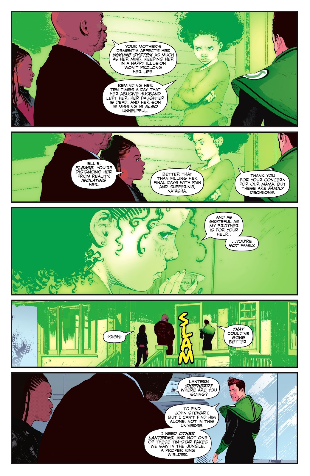 Green Lantern: War Journal issue 7 - Page 14