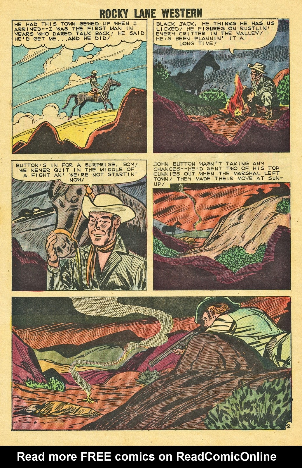 Rocky Lane Western (1954) issue 87 - Page 26