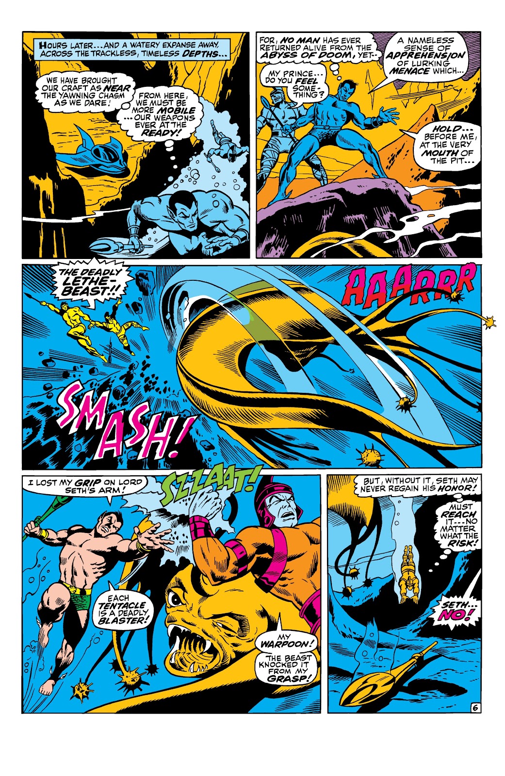 Namor, The Sub-Mariner Epic Collection: Enter The Sub-Mariner issue Who Strikes For Atlantis (Part 1) - Page 116