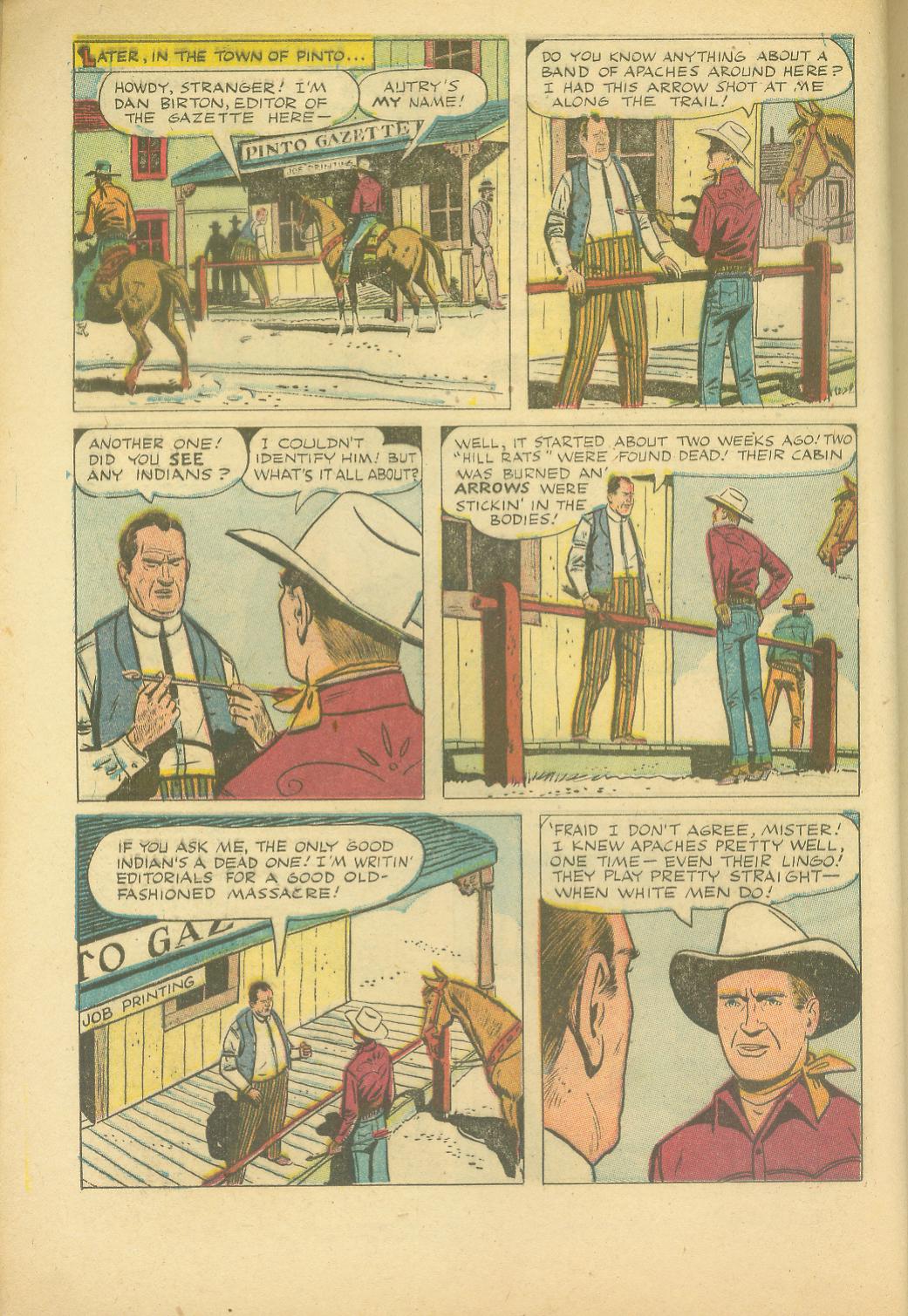 Gene Autry Comics (1946) issue 58 - Page 4
