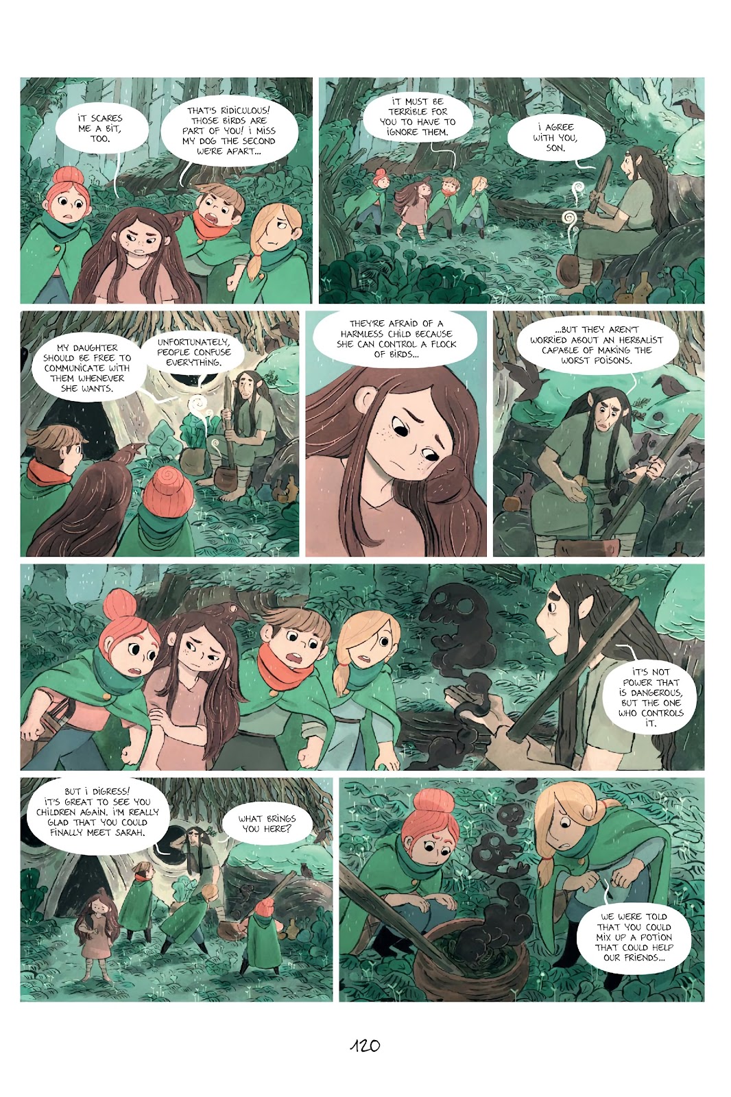 Shepherdess Warriors issue TPB - Page 121