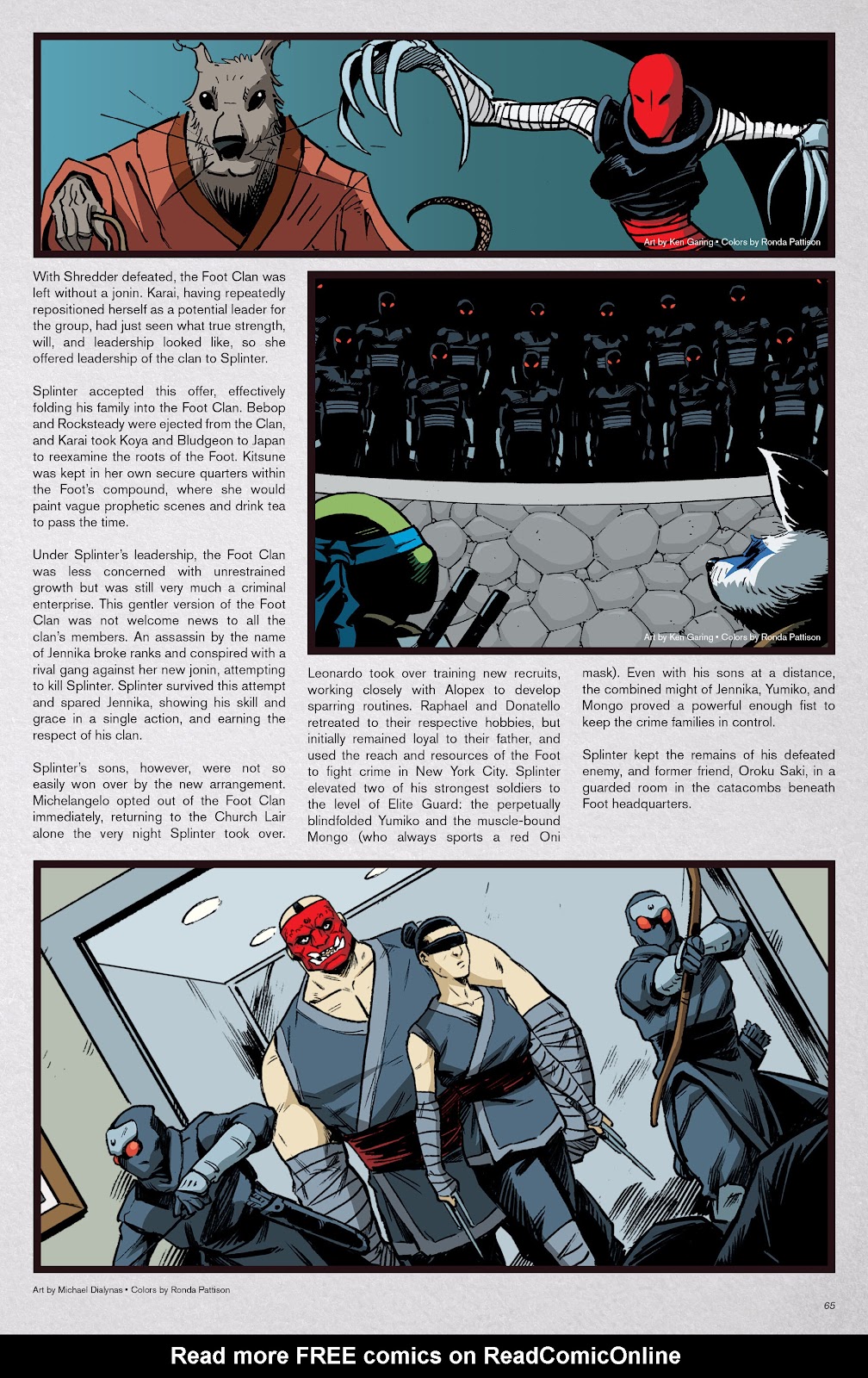 Teenage Mutant Ninja Turtles: Sourcebook issue 1 - Page 59