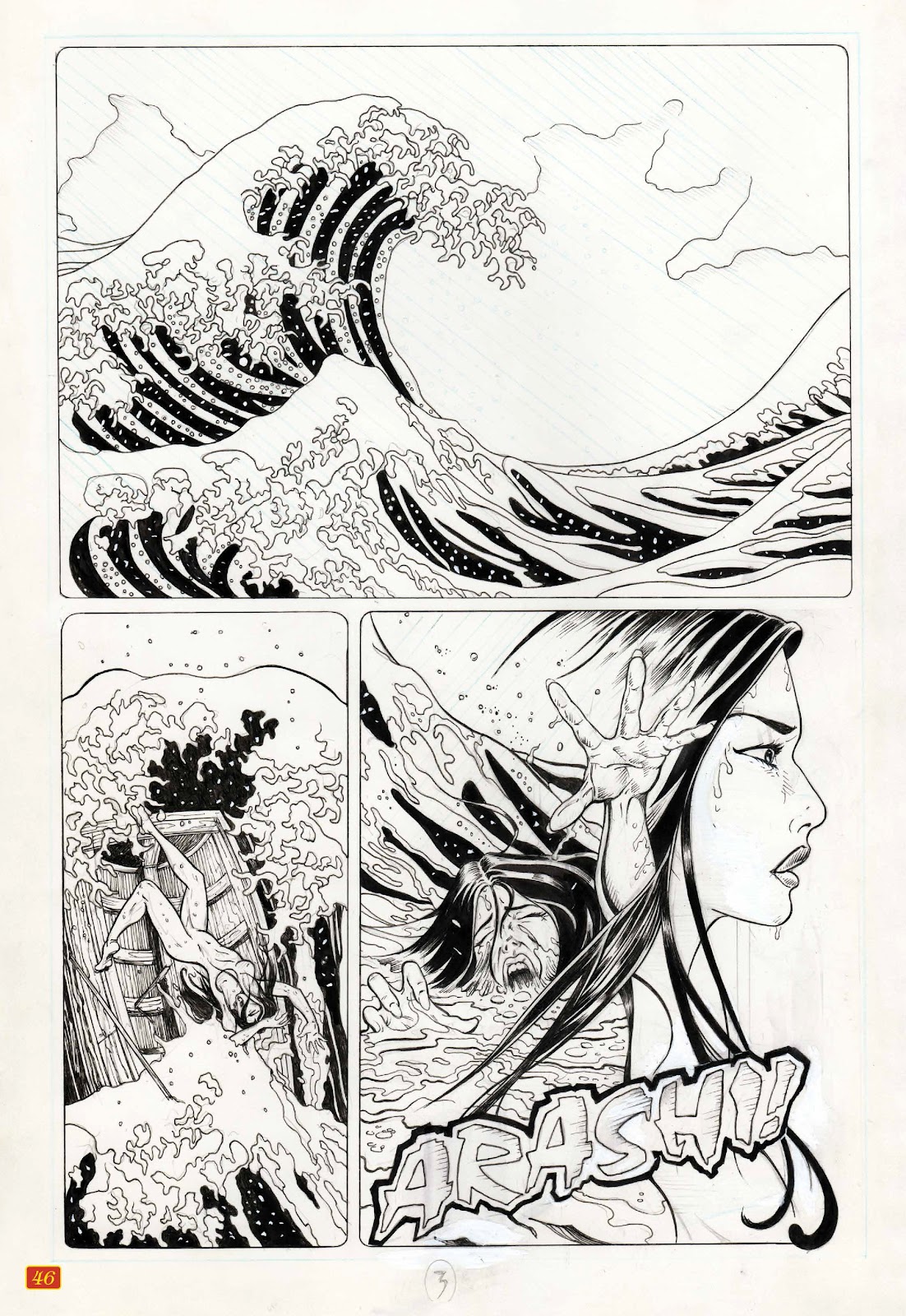 Shi: The Way of the Warrior – Original Art Edition issue TPB - Page 48