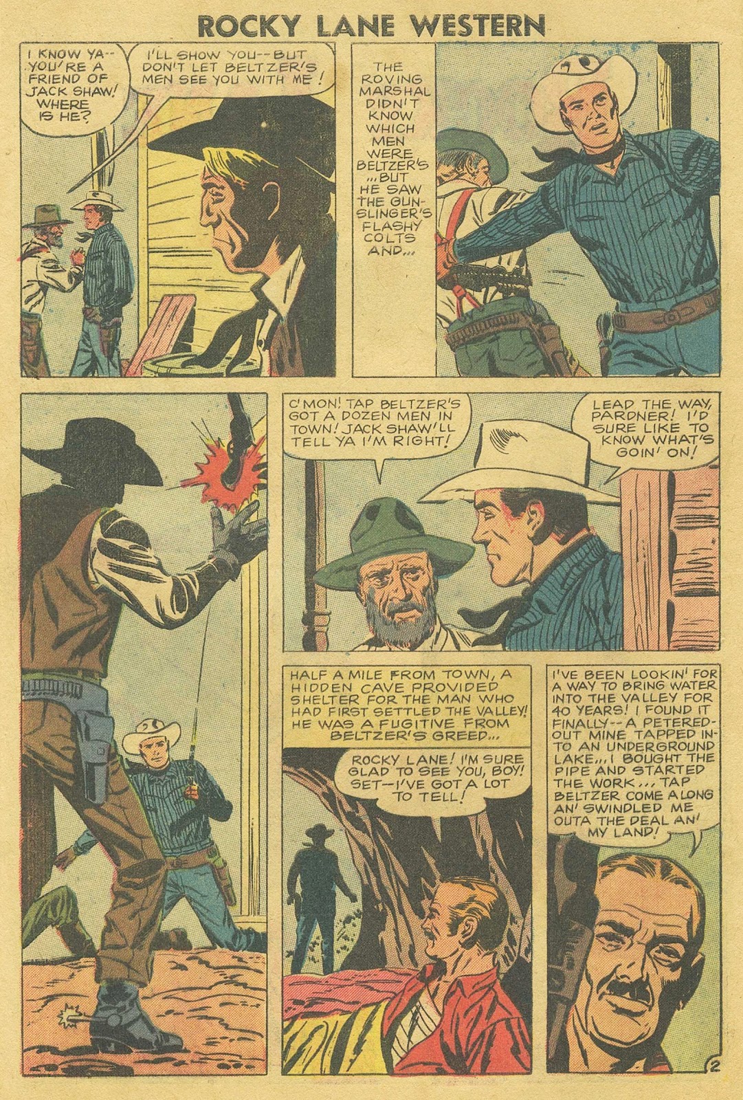 Rocky Lane Western (1954) issue 81 - Page 4