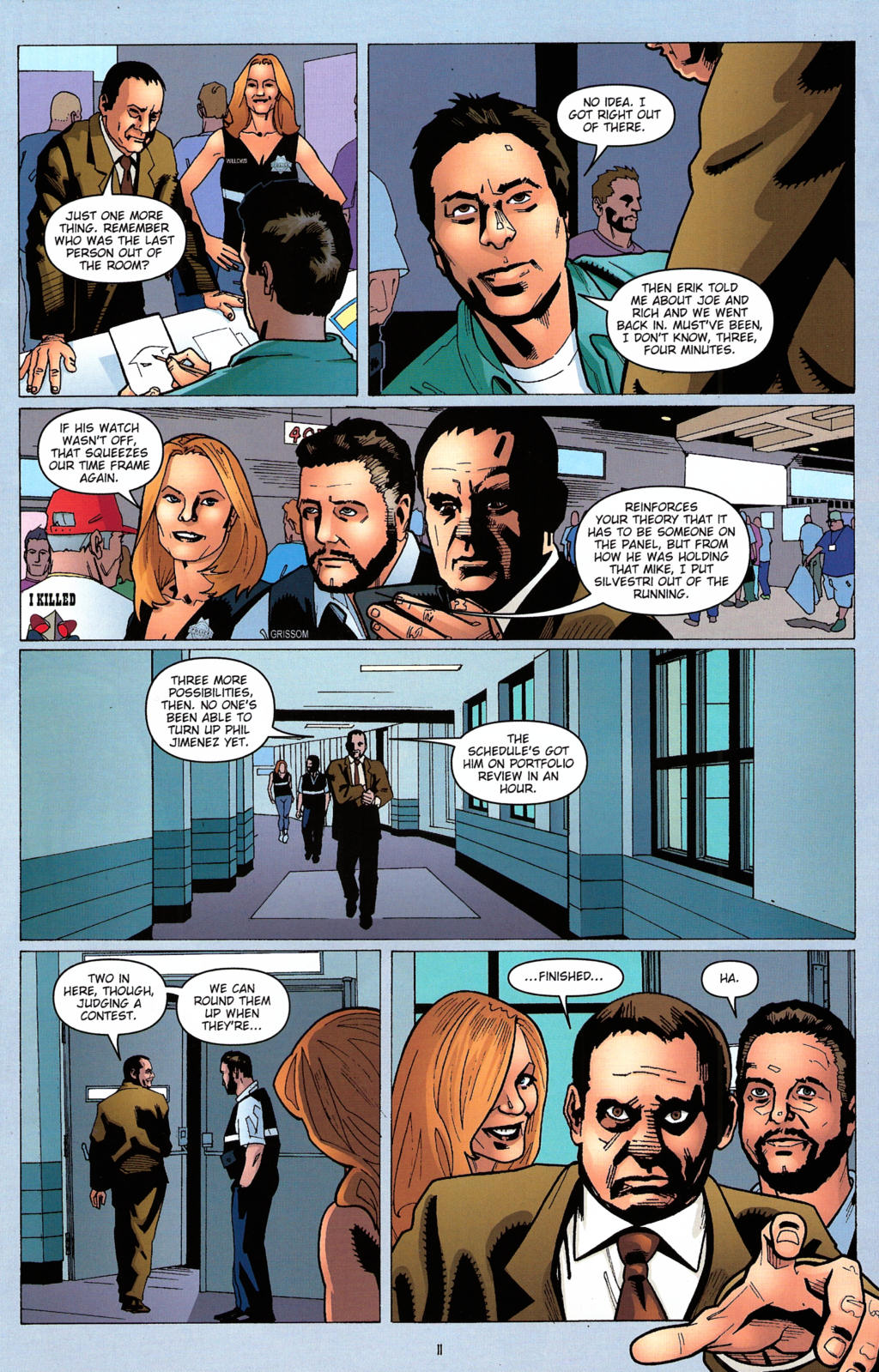 CSI: Dying in the Gutters issue 5 - Page 13