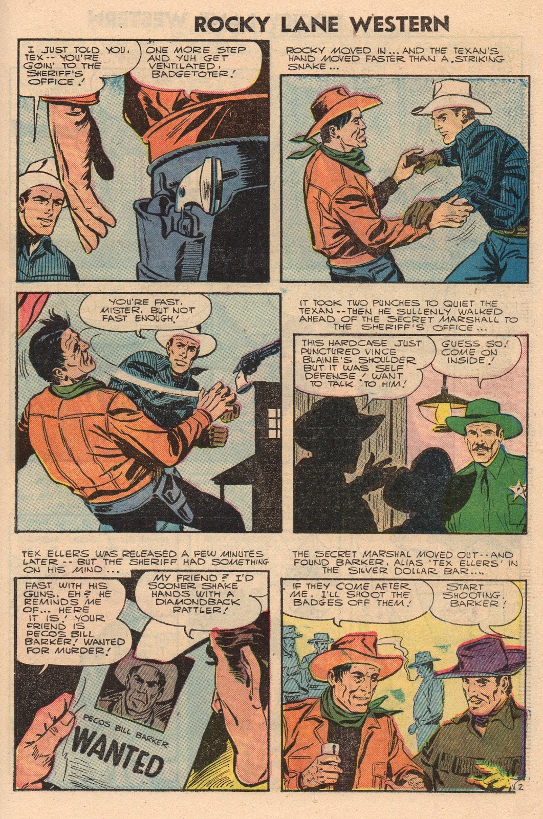 Rocky Lane Western (1954) issue 71 - Page 19